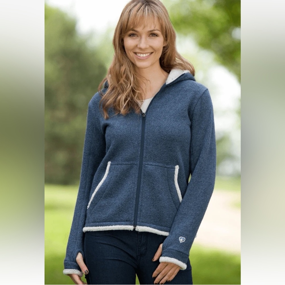 Kuhl Ladies Full-zip Alpaca Fleece hoodie jacket,